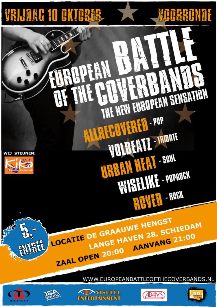 European Battle of the Coverbands Poster